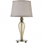 Lampa stołowa Murano szklana nóżka Maytoni Classic ARM855-TL-01-R