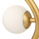 Lampa stołowa szklane kule na złotej fali Uva Maytoni MOD059TL-03G