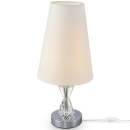 Lampa stołowa z białym abażurem Florero Maytoni MOD078TL-01CH