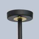 Lampa sufitowa 8-ramienna czarna z antycznym mosiądzem MW-LIGHT Classic 700013408