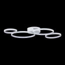 Lampa sufitowa białe okręgi LED Olympia Maytoni Modern MOD448-CL-4-30-W