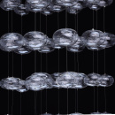 Lampa sufitowa chromowana z ozdobnymi wisiorkami MW-LIGHT Megapolis 464011605