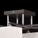 Lampa sufitowa ciemnoszara, cztery kwadratowe klosze MW-LIGHT Megapolis 101011308