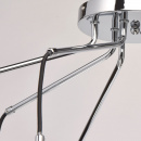 Lampa sufitowa czarne klosze z chromowanym wnętrzem MW-Light Megapolis 103011308