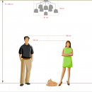 Lampa sufitowa czarne klosze z chromowanym wnętrzem MW-Light Megapolis 103011308