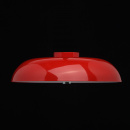 Lampa sufitowa czerwona z dekoracyjnym, szklanym dyfuzorem MW-LIGHT Megapolis 708010305