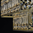 Lampa sufitowa designerska kryształy szampańskie Monarch MW-LIGHT Crystal 121012306