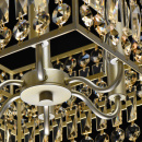 Lampa sufitowa designerska kryształy szampańskie Monarch MW-LIGHT Crystal 121012306