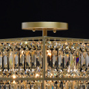 Lampa sufitowa designerska kryształy szampańskie Monarch MW-LIGHT Crystal 121012306