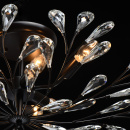 Lampa sufitowa, duże kryształy, forma kwiatowa Leticia CHIARO Flora 343011906