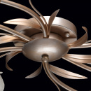 Lampa sufitowa florystyczna złoto-srebrna MW-Light Flora 242016306