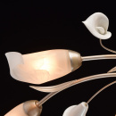 Lampa sufitowa florystyczna złoto-srebrna MW-Light Flora 242016306
