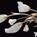 Lampa sufitowa florystyczna złoto-srebrna MW-Light Flora 242016306