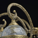 Lampa sufitowa glamour - champagnue złoto Amanda MW-LIGHT Classic 481013608