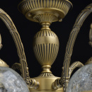 Lampa sufitowa glamour - champagnue złoto Amanda MW-LIGHT Classic 481013608