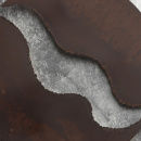 Lampa sufitowa industrialna, okrągła, srebrna-rdzawa RegenBogen Industrial 452013501