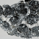 Lampa sufitowa kryształowe kwiaty MW-LIGHT Flora 615010906