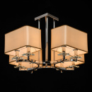 Lampa sufitowa - kwadratowe, beżowe klosze MW-LIGHT Elegance 386015908