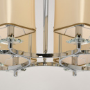 Lampa sufitowa - kwadratowe, beżowe klosze MW-LIGHT Elegance 386015908