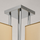 Lampa sufitowa - kwadratowe, beżowe klosze MW-LIGHT Elegance 386015908