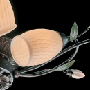 Lampa sufitowa kwiatowa Verona białe klosze MW-LIGHT Flora 334013608