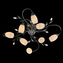 Lampa sufitowa kwiatowa Verona białe klosze MW-LIGHT Flora 334013608