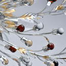 Lampa sufitowa kwiatowa Viola CHIARO Flora 298013309