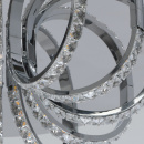 Lampa sufitowa LED chromowana Wenecja MW-LIGHT Crystal 276015001