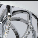Lampa sufitowa LED chromowana Wenecja MW-LIGHT Crystal 276015001