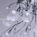 Lampa sufitowa LED pękające kule, pilot zdalnego sterowania MW-LIGHT Techno 360014116