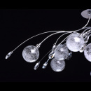 Lampa sufitowa LED pękające kule, pilot zdalnego sterowania MW-LIGHT Techno 360014116