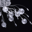 Lampa sufitowa LED pękające kule, pilot zdalnego sterowania MW-LIGHT Techno 360014116