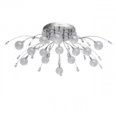 Lampa sufitowa LED pękające kule, pilot zdalnego sterowania MW-LIGHT Techno 360014116