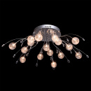 Lampa sufitowa LED pękające kule, pilot zdalnego sterowania MW-LIGHT Techno 360014116