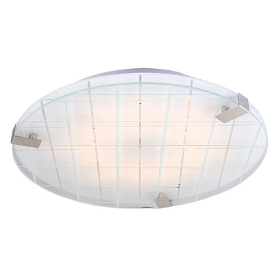 Lampa sufitowa LED plafon okrągły w kratę 31 cm Noble Candellux 13-30085