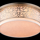 Lampa sufitowa len w mosiężnej ramie Venera Maytoni Classic H260-05-N