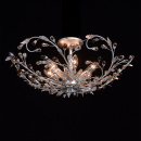 Lampa sufitowa liście i szklane owoce Viola CHIARO Flora 298012006