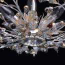 Lampa sufitowa liście i szklane owoce Viola CHIARO Flora 298012006