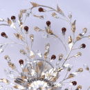 Lampa sufitowa liście i szklane owoce Viola CHIARO Flora 298012006