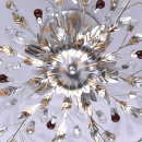 Lampa sufitowa liście i szklane owoce Viola CHIARO Flora 298012006