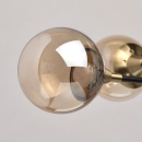 Lampa sufitowa Loft do dużego salonu 8 żarówek LED RegenBogen 605010908