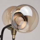 Lampa sufitowa Loft do dużego salonu 8 żarówek LED RegenBogen 605010908