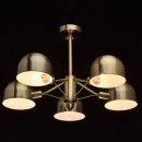 Lampa sufitowa mosiądz antyczny - 5 żarówek MW-LIGHT Loft 691010305