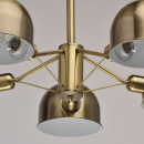 Lampa sufitowa mosiądz antyczny - 5 żarówek MW-LIGHT Loft 691010305