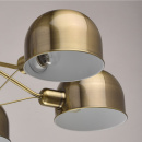 Lampa sufitowa mosiądz antyczny - 5 żarówek MW-LIGHT Loft 691010305