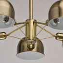 Lampa sufitowa mosiądz antyczny - 5 żarówek MW-LIGHT Loft 691010305