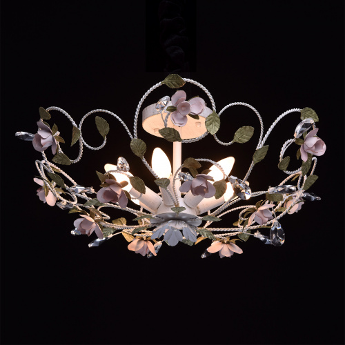 Lampa sufitowa kwiatowa