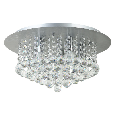 Lampa sufitowa okrągła - zwisające kryształy MW-LIGHT Crystal 276014605