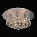 Lampa sufitowa okrągła - zwisające kryształy MW-LIGHT Crystal 276014605