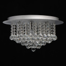 Lampa sufitowa okrągła - zwisające kryształy MW-LIGHT Crystal 276014605